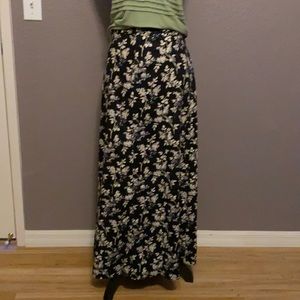 Liz Claiborne Maxi Floral Skirt